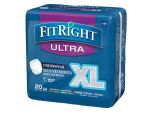 Medline FIT23600A FitRight Ultra Protective Underwear, Moderate Absorbency, case/80