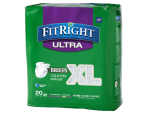 Medline FitRight Ultra Adult Briefs with Tabs XL
