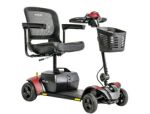 Cardinal red scooter