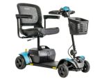 Robin's egg blue scooter