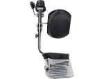 Swing-Away Elevating Legrest with Padded Calf Pads for EX Wide Sentra Bariatric