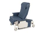 Jet, SilverTex Drop Arm Bariatric Care Cliner with Steel Casters