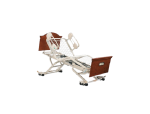 Joerns (UCXTBED) UltraCare XT 35 x 80 Deck w/ STANDARD Positioning & Non-Staff Control Bed Panels (Traditional Style/Cordovan Finish) ***Clearance***