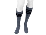 Large, Retro Heather Gray, 20-30 mmHg, Tall