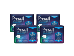 Prevail Air Overnight Briefs | Size 2 | 4 Bags of 18