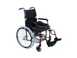 18 Inch, Burgundy, Swing Away Footrest