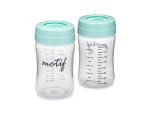Two Luna milk collection containers