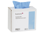 9 x 16.5 Inch - Blue, Creped, Interfolded in Dispenser Box