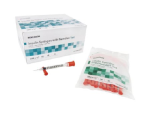 Color Code: Orange 0.5 mL - 28 Gauge 1/2 Inch Needle, Ultra-Thin Wall (Poly Bag)