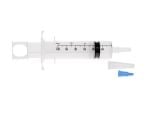 60 mL Flat Tip Thumb Ring Syringe with IV Pole Bag