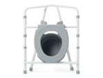 21 Width x 14.5 Depth (Inches), does not include Plastic Armrest or Seat Lid