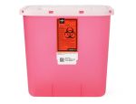 2 Gallon, Red Base, Clear Lid