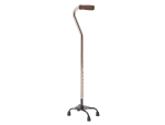 Medline MDS86222BRZ Quad Cane Bronze with Small Base