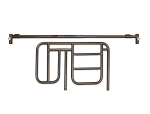 Spring Loaded Universal Clamp-On Half Rail Safety Rails (Excludes Bariatric Home Care Beds)