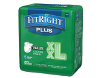 Medline FITPLUSXXL FitRight Plus Briefs, Heavy Absorbency, case/80