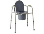 Medline MDS89664 Deluxe 3-n-1 Commode Chair