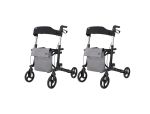 2 black rollators