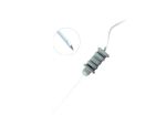 Monopolar Needle, 28 Gauge x 25 mm Gray