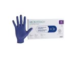 Ansell Micro-Touch NITRAFREE Blue Examination Gloves, X-Large