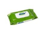 Medline MSC263654HH FitRight Aloe Scented Wet Wipes, Flip Top Lid, 48/Pack