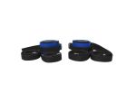 Non-Locking Twice-As-Tough D-Ring Cuffs: Regular/Blue