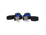 Heavy-Duty Restraint Cuffs with a Buckle: Regular/Blue