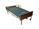 Electric Bed with Foam Mattress and Half-Length Side Rails
