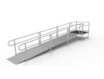 18 Foot Ramp with 4 Foot Platform