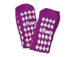Fall Management Slipper Socks Large Purple