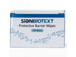 Box of 100 Individually Packed Sion Biotext Protective Barrier Wipes