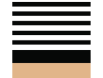 Natural Stripe, Medium