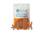 Brown, Assorted Sizes - Standard / Spot / Patch / Fingertip / Knuckle