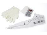 14 French Vinyl Coude Tip with PVI Swabs, Latex-Free Gloves, and Underpad