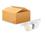 16 French Vinyl Straight Tip with PVI Swabs, Latex-Free Gloves, and Underpad