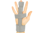 Gray Extended Trigger Finger Splint