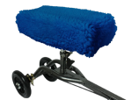 Faux Sheepskin Pad, Blue