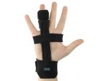 Black Extended Trigger Finger Splint