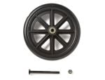 8 inch rear wheel with bearing and axle detail image