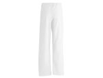 white scrub pants