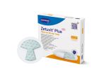 Zetuvit Plus Silicone Border Heel, 10x10 inch