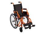 ZIGGO 12 Inch Orange Pediatric Wheelchair