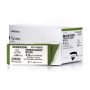 Suture with Needle McKesson Nonabsorbable Black Monofilament Nylon Size