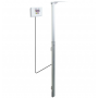 Detecto DHRWM ProDoc Digital Stadiometer Standalone Wall Mount Height Rod
