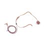 Ultra lightweight headset in cocoa