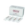 A box with four single-packaged vials of Detachol.