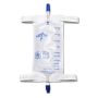 Medline Leg Bag with Twist Valve or Slide-Tap Drainage Port