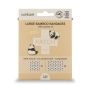 Large coconut oil bamboo bandages