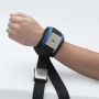 Wrist with double-lock cuff applied