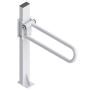 PT Rail Floor Mast White