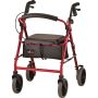Red Rolling Walker